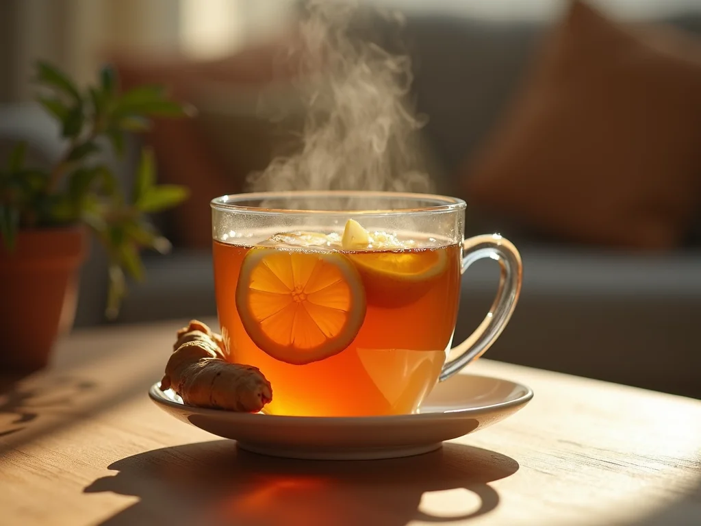 Chá de Gengibre com Mel: A Receita que Alivia Dores e Gripes Chá de Gengibre com Mel: A Receita que Alivia Dores e Gripes