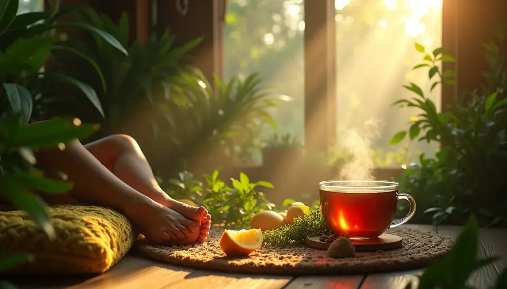 Chá para desinchar os pés e pernas: 7 ervas que aliviam o inchaço Chá para desinchar os pés e pernas: 7 ervas que aliviam o inchaço